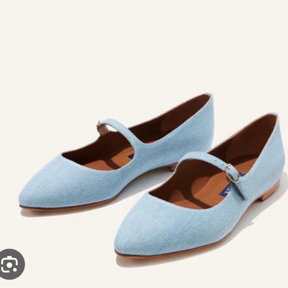 Margaux Maryjane’s in denim, 37.5//7.5 - Picture 3 of 10